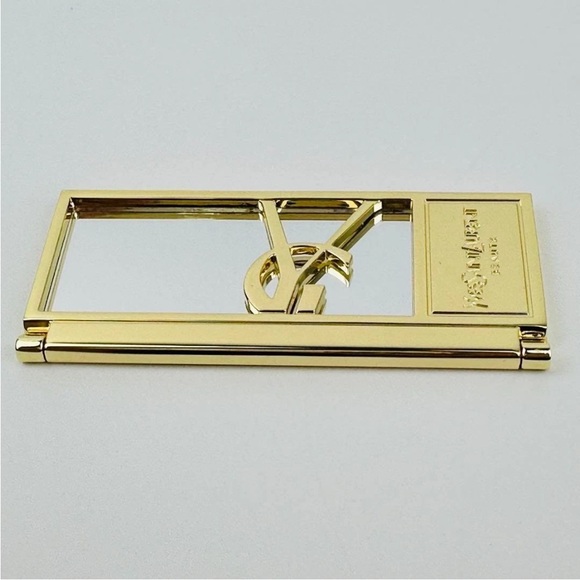 New in Box Yves Saint
Laurent YSL Logo Beauty
Makeup Mirror Gold Color - Picture 4 of 7